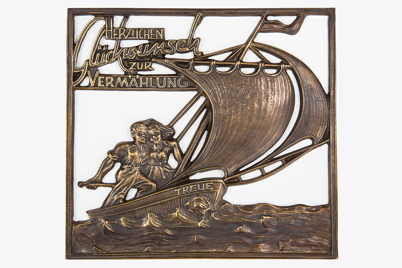 Herzlichen Glückwunsch zur Vermählung, Bronze Herzlichen Glückwunsch zur Vermählung, Bronze